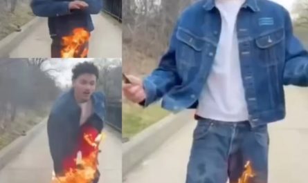 Singer sets his pants on fire after refusing to pay for visual effects for his music video 👀