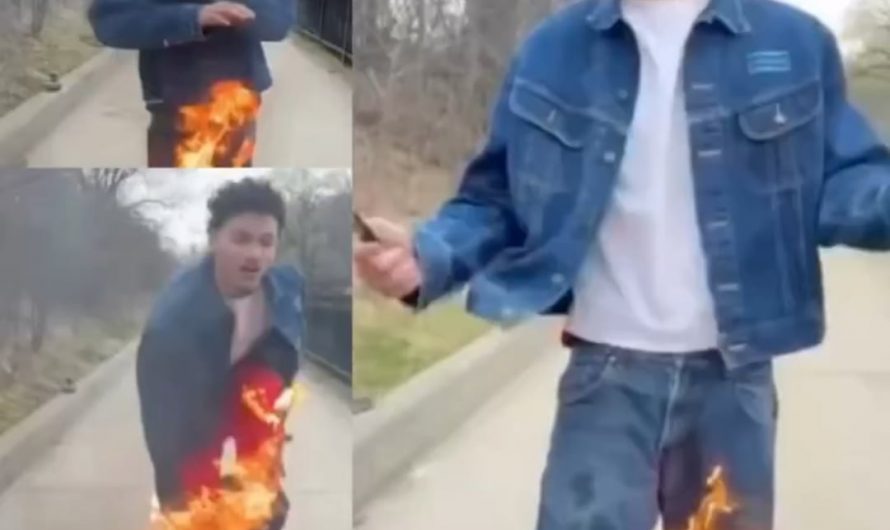 Singer sets his pants on fire after refusing to pay for visual effects for his music video 👀