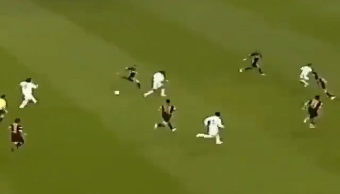 Some super clean football!