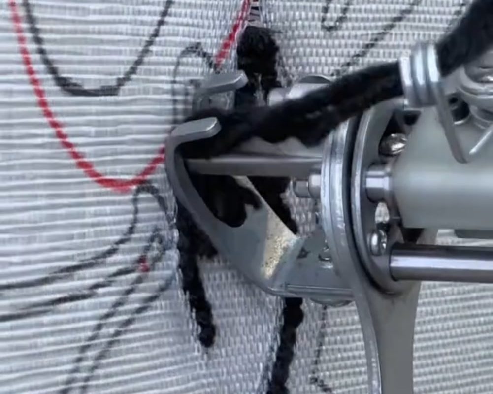 Stitch rug so fluffy