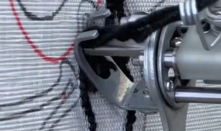 Stitch rug so fluffy