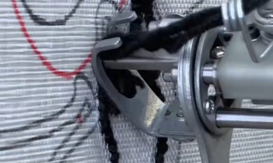 Stitch rug so fluffy