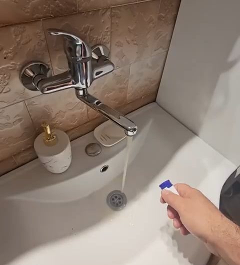 Tap water in a village near city of Zrenjanin in Serbia