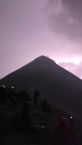 The Fuego Volcano in Guatemala