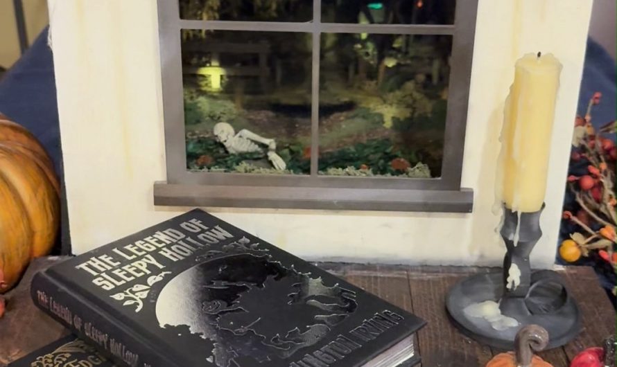 The Hallowindow: A Haunted Halloween Diorama (Pepper’s Ghost)