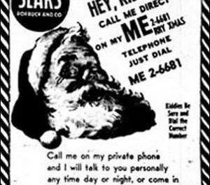 The NORAD Santa Tracker tradition started in 1955 when Sears published an ad inviting kids to call Santa with a phone number that was misprinted and actually routed to the US military. Instead of dismissing the childrens' calls, Colonel Harry Shoup answered and told the kids they were tracking Sant