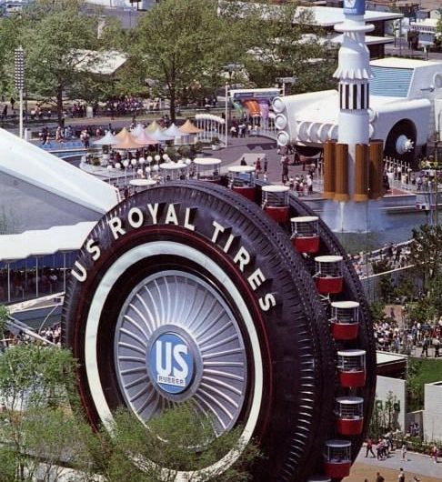 The U.S. Royal Tires Ferris Wheel was undoubtedly one of the most amazing rides/attractions at the 64/65 World’s Fair.
