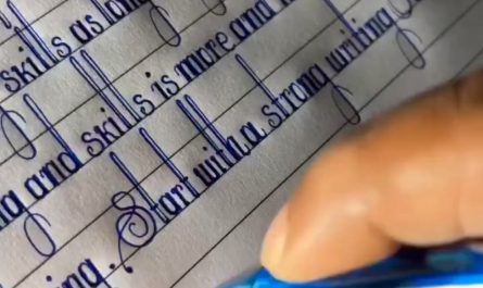 The art of calligraphy