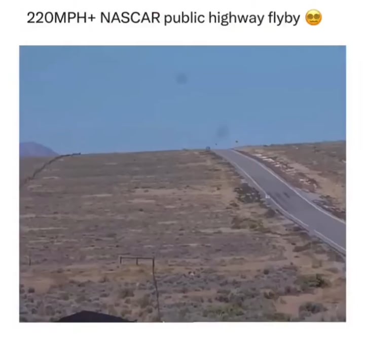 The audio from this Nascar