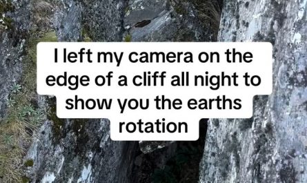 The earth’s rotations are an amazing sight to see!