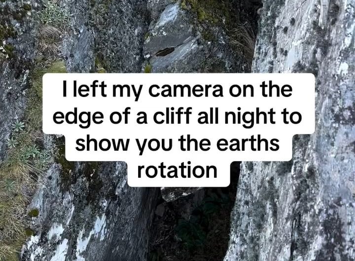 The earth’s rotations are an amazing sight to see!