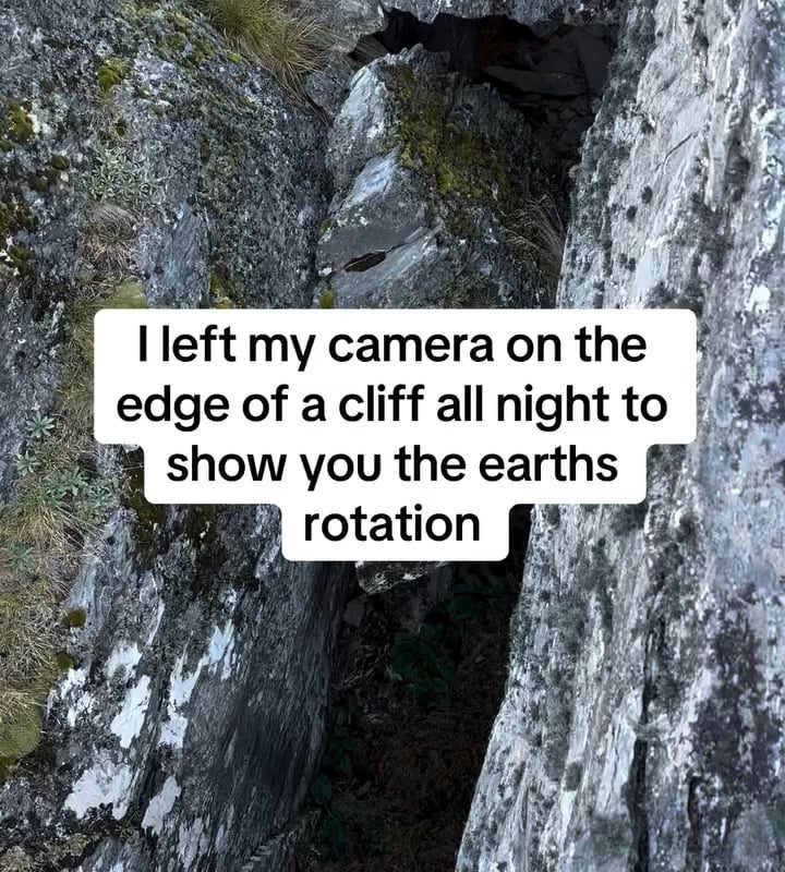 The earth’s rotations are an amazing sight to see!