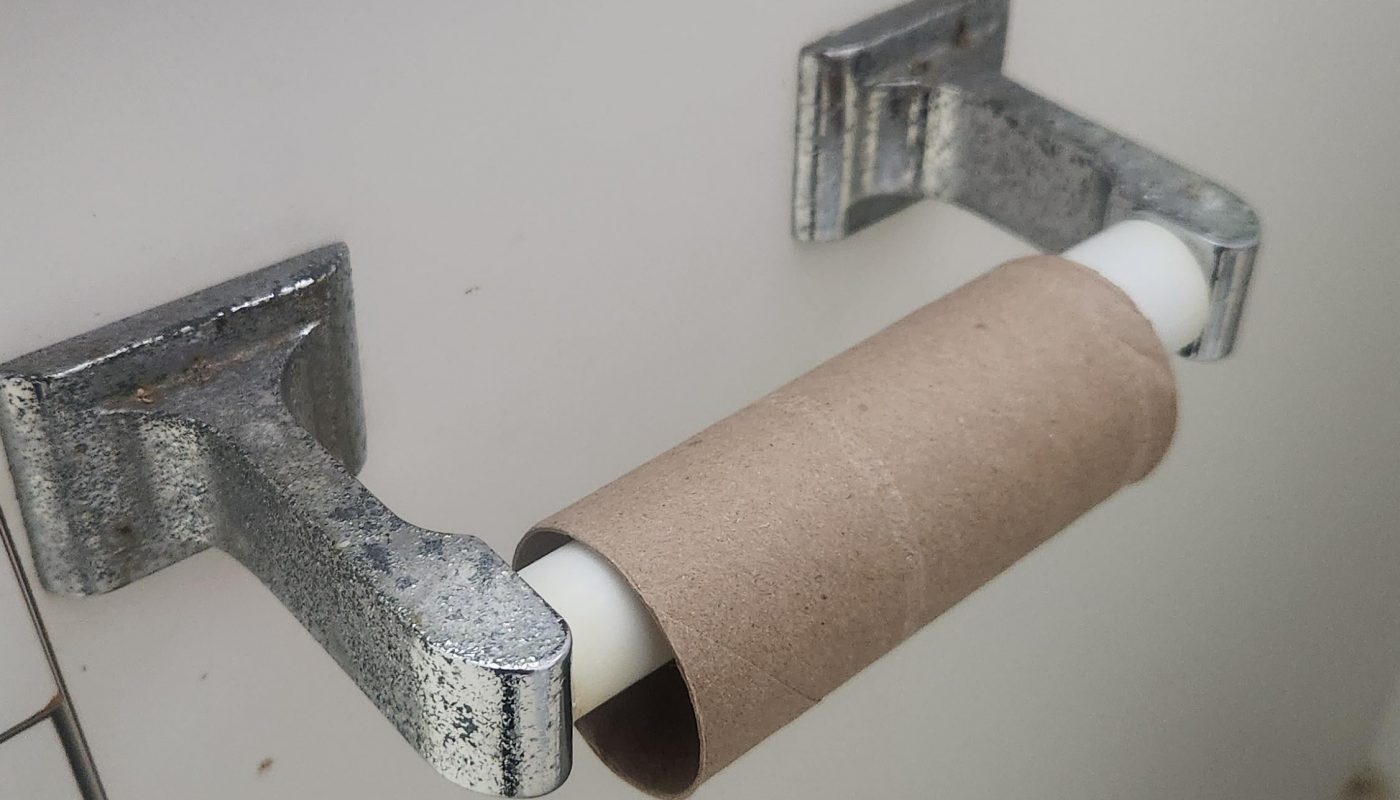 The last wipe came out clean