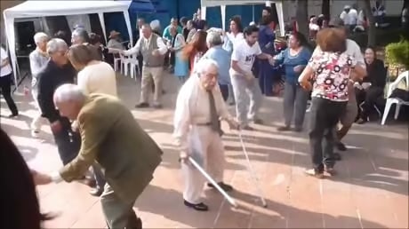 The legendary CRUTCH-DROP!