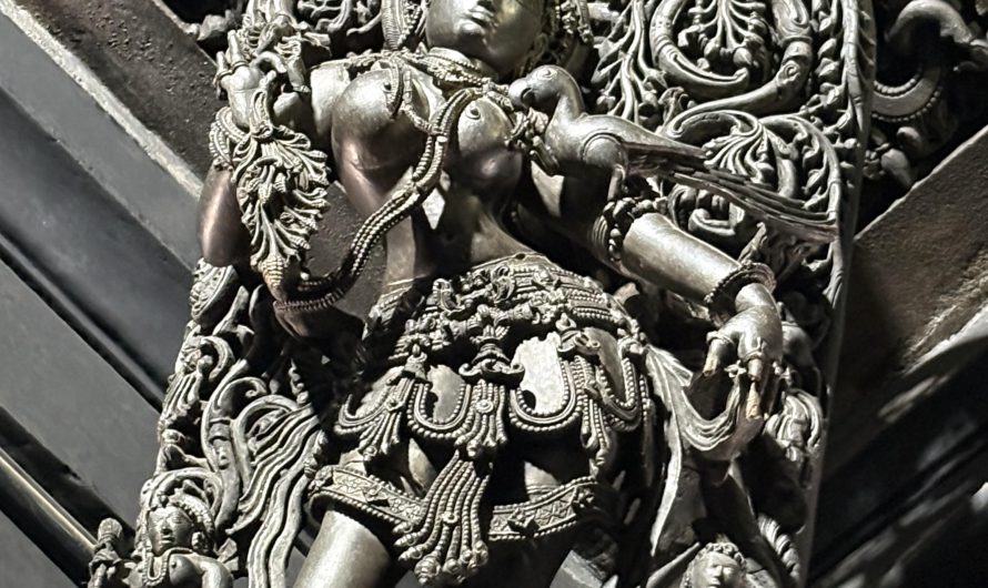 The level of detailing in this 900 year old Indian sculpture [OC]