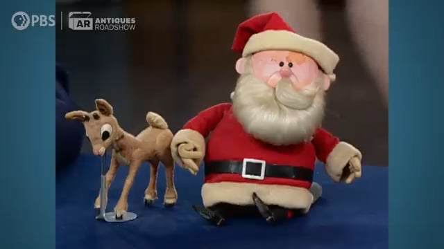 The only known surviving puppets from the 1964 Christmas TV special Rudolph the Red-Nosed Reindeer film were rediscovered in 2005 on Antiques Roadshow. They were stored and forgotten in an attic in disrepair. After the show aired, they were restored and sold at auction for $368,000.