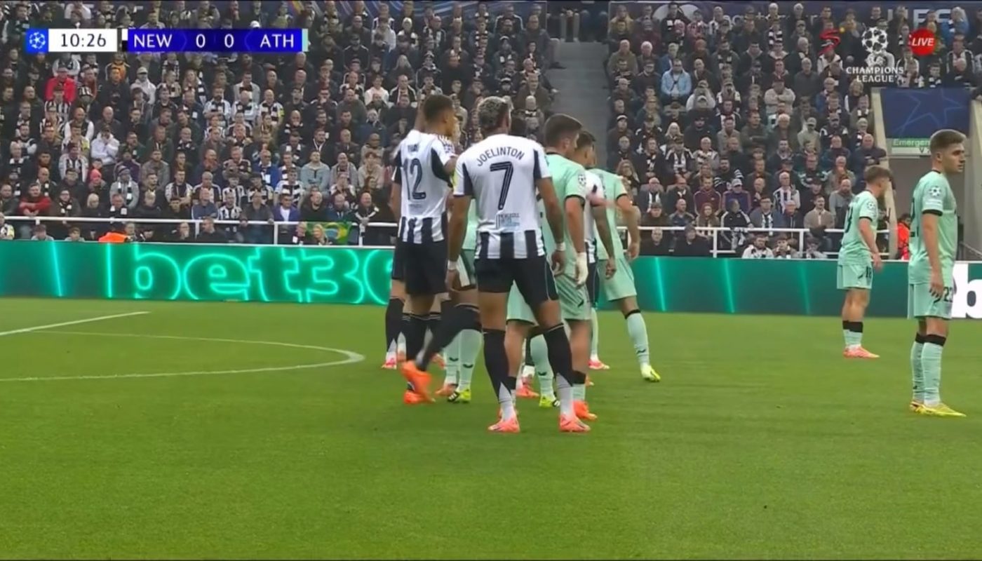 The skill level to curl a ball with your head