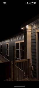 The spacing of these lights