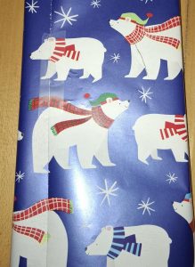 The way my wrapping paper accidentally lines up