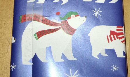 The way my wrapping paper accidentally lines up