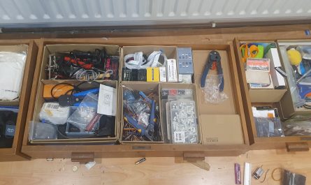 The way the boxes nest neatly in this drawer.