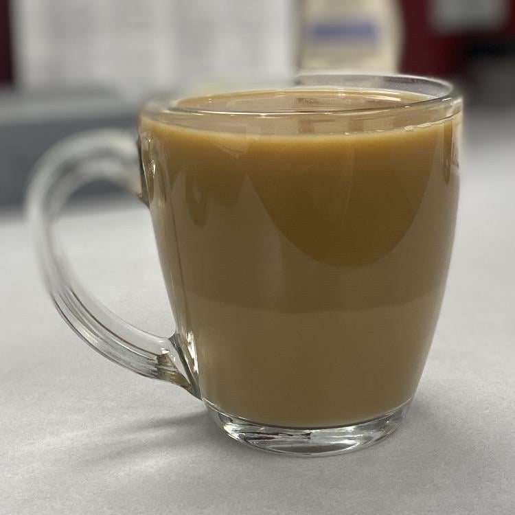 The way the oat milk settled in my morning coffee