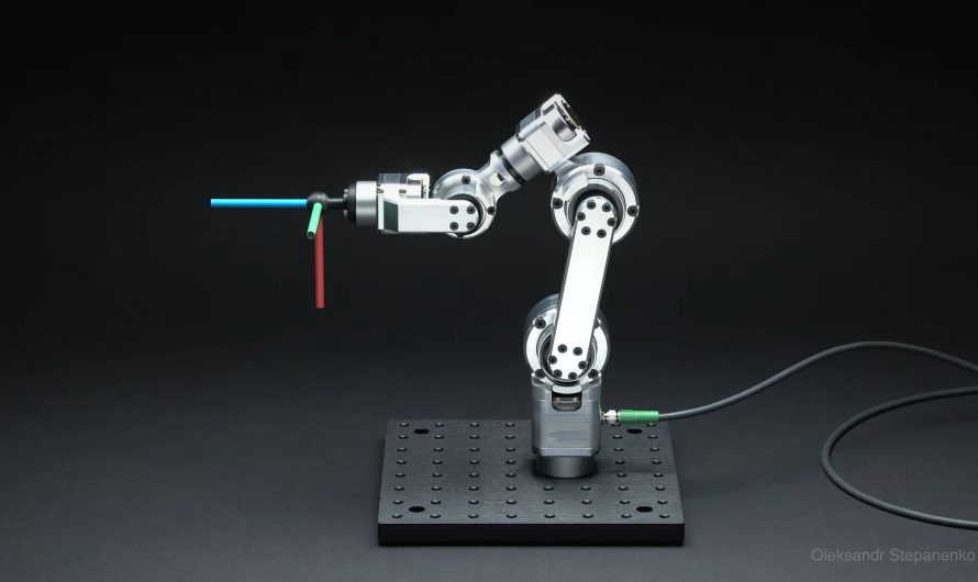 The way this robot arm moves