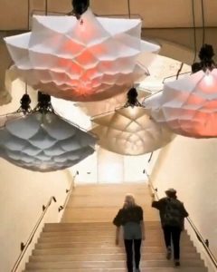 These 'Flower' Lamps Opening and Closing