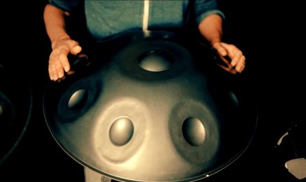 These handpan rolls getting faster and faster