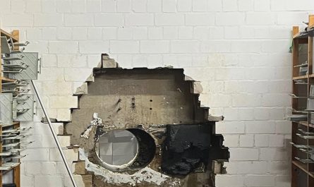 Thieves in Germany drilled a hole into a bank vault and stole tens of millions of euros’ worth of property.