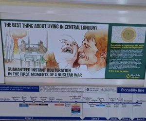 This advert on the London Underground