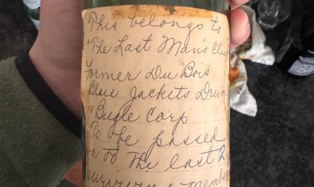 This bottle of Grappa from World War I, passed down to me from my Great grandfather (text in comments).