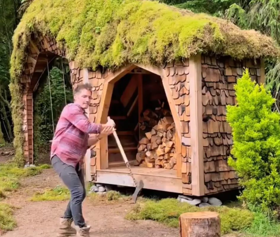 This guy creates different versions of axes which are not conventional in any way