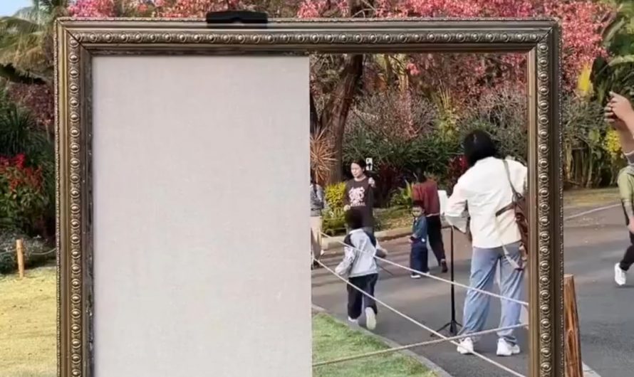 This guy made the Painting just as the real scenery that it’s truly hard to differentiate which one is real