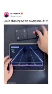 This guys insane gaming skills