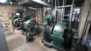 This is an old elevator machine room.  Modern elevators are computerized.  This is 100 percent electro mechanical!