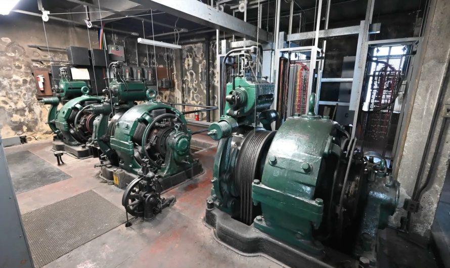 This is an old elevator machine room.  Modern elevators are computerized.  This is 100 percent electro mechanical!