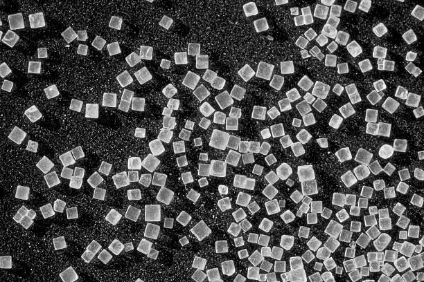 This is microscopic photo of salt
