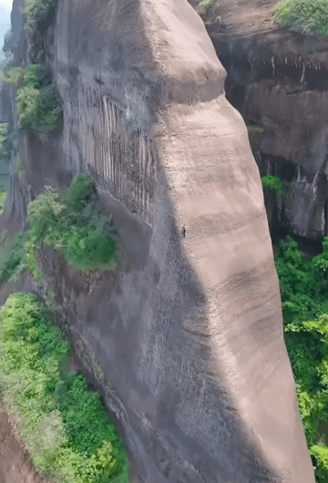 This is one brave lady.