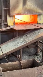 This process of forging & then hot rolling a wheel