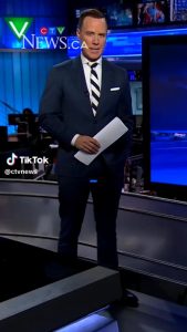 This week in Canada a large group of people dressed in Christmas attire rob a grocery store and then give the food back to the community