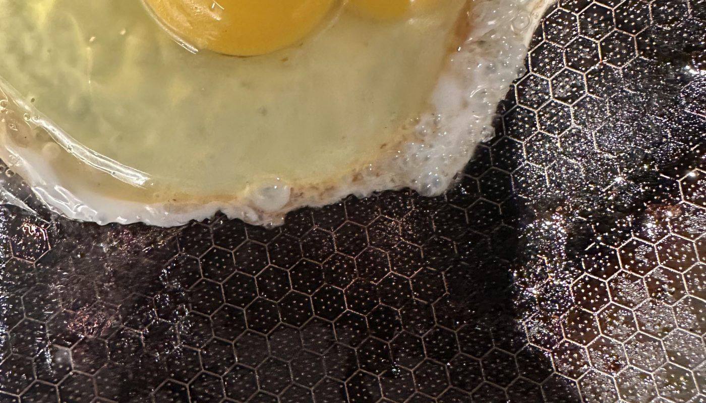 Twin yolk aka bonus food in my belly