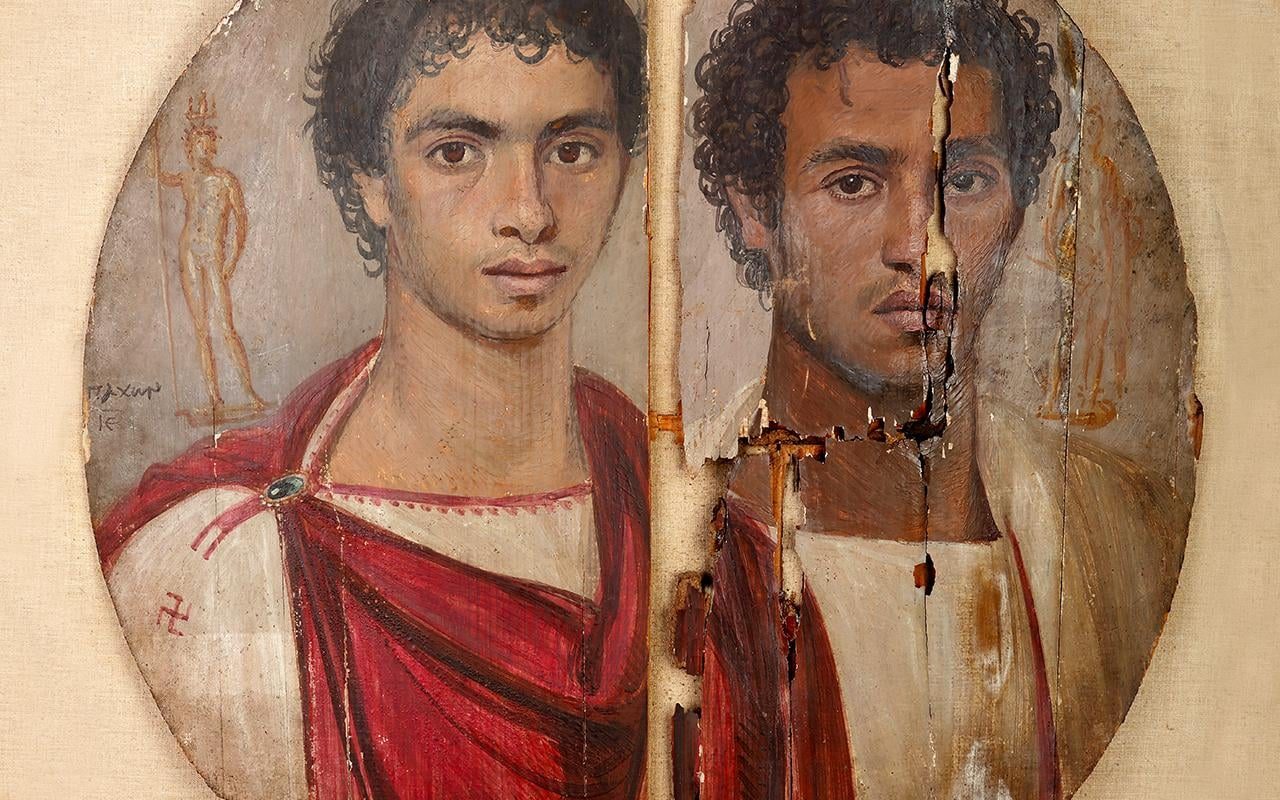 Two brothers from Roman Egypt, 140 AD