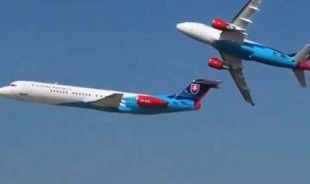 Watch what happens when fighter jet pilots get behind the controls of a commercial airliner 😳 📍 Malacky Air Base (LZMC), Slovakia 🎥: Perinakx Videos ✈️