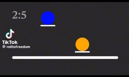 What happens in a polyrhythm when there’s two elastic balls