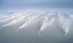 What happens when fog gets in the way of wind turbines