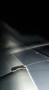 When the shockwaves smoothen out