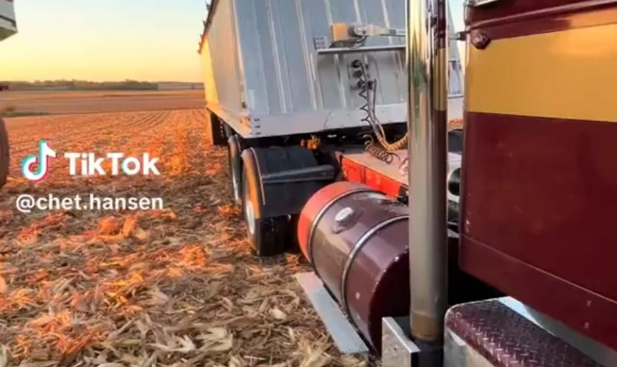 You can smell the diesel in cold, dry air…