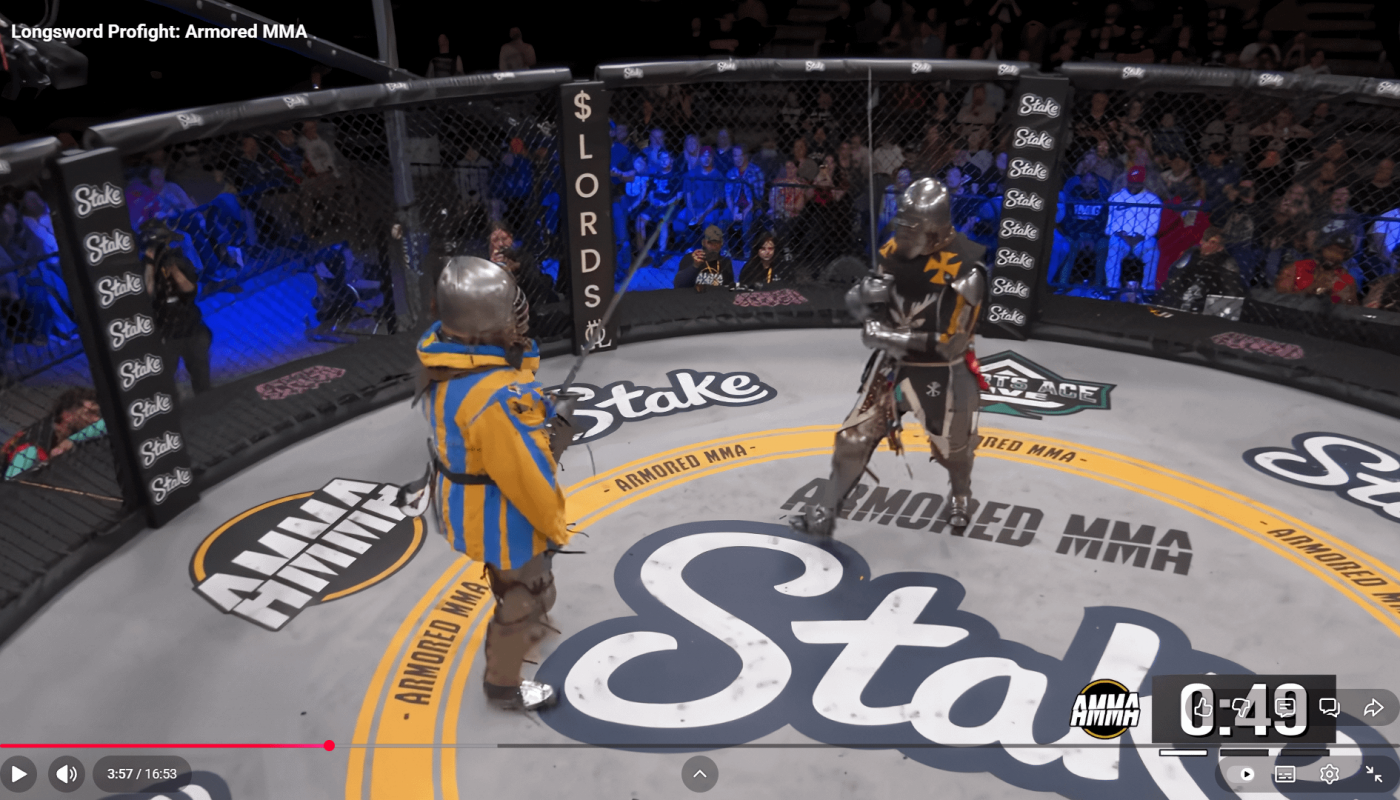 armored mma has got to be the most interesting thing ive watched this year