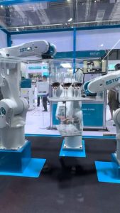 precision-designed Industrial Robots.